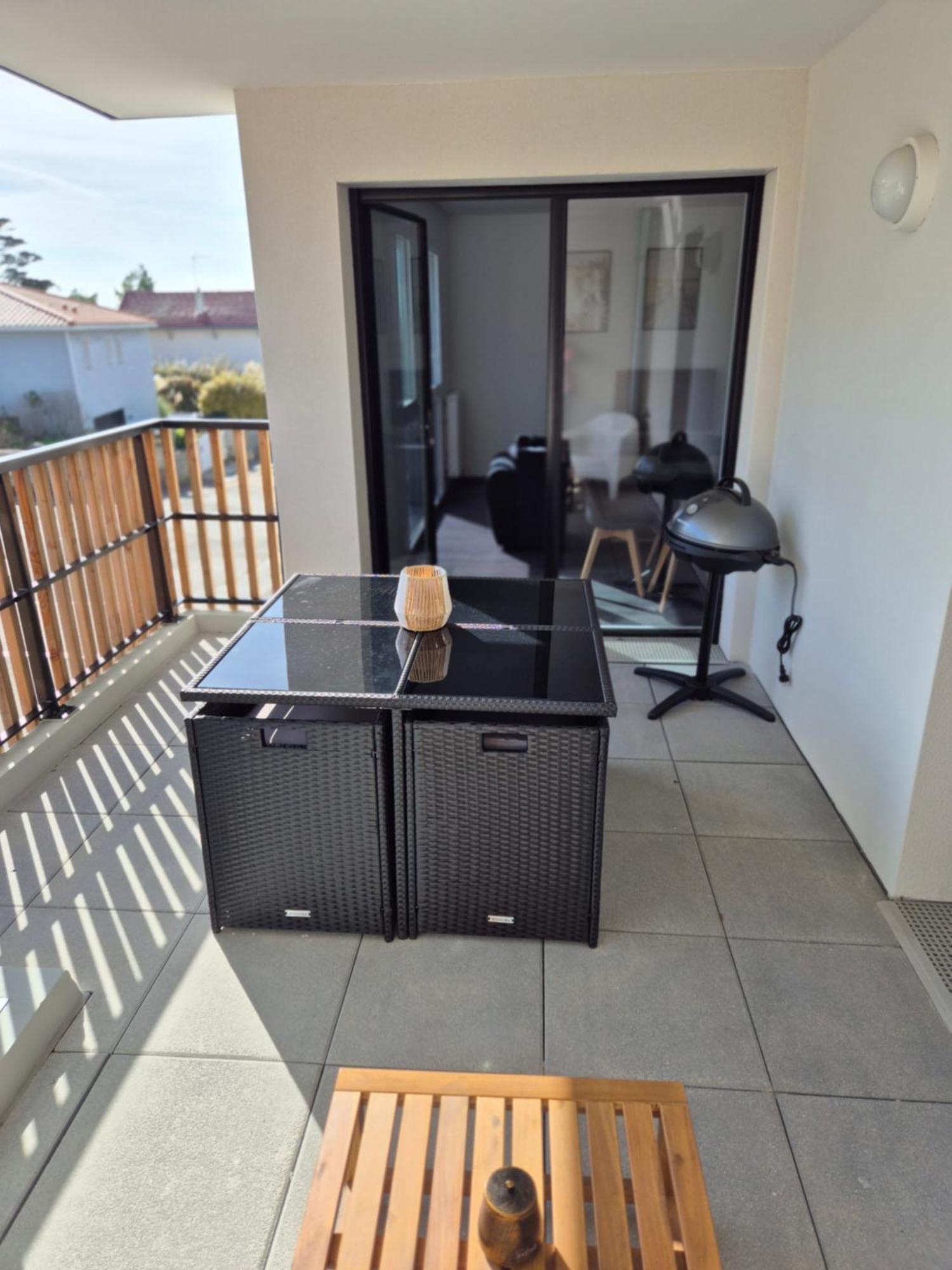 Ferienwohnung Les Echappees Belles De L'Ocean Le Pointeau Exterior foto